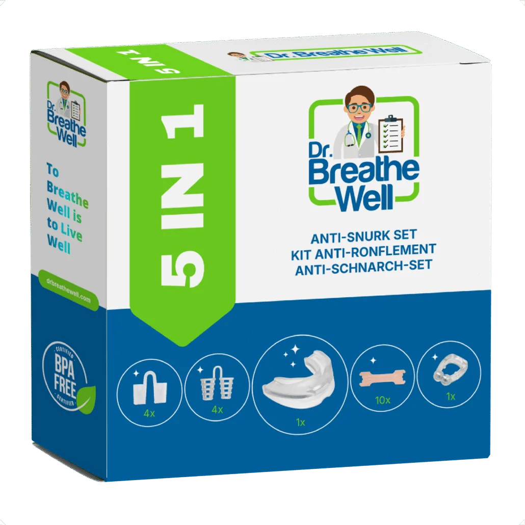 Dr. Breathe Well 5 in 1 Anti Snurk Pakket