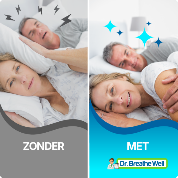 Dr. Breathe Well - snurk pleisters zonder met