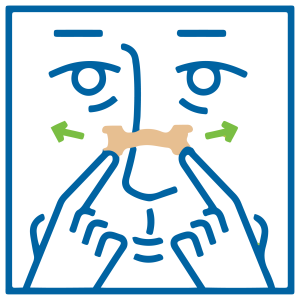 Dr Breathe Well - neuspleisters - aanduwen