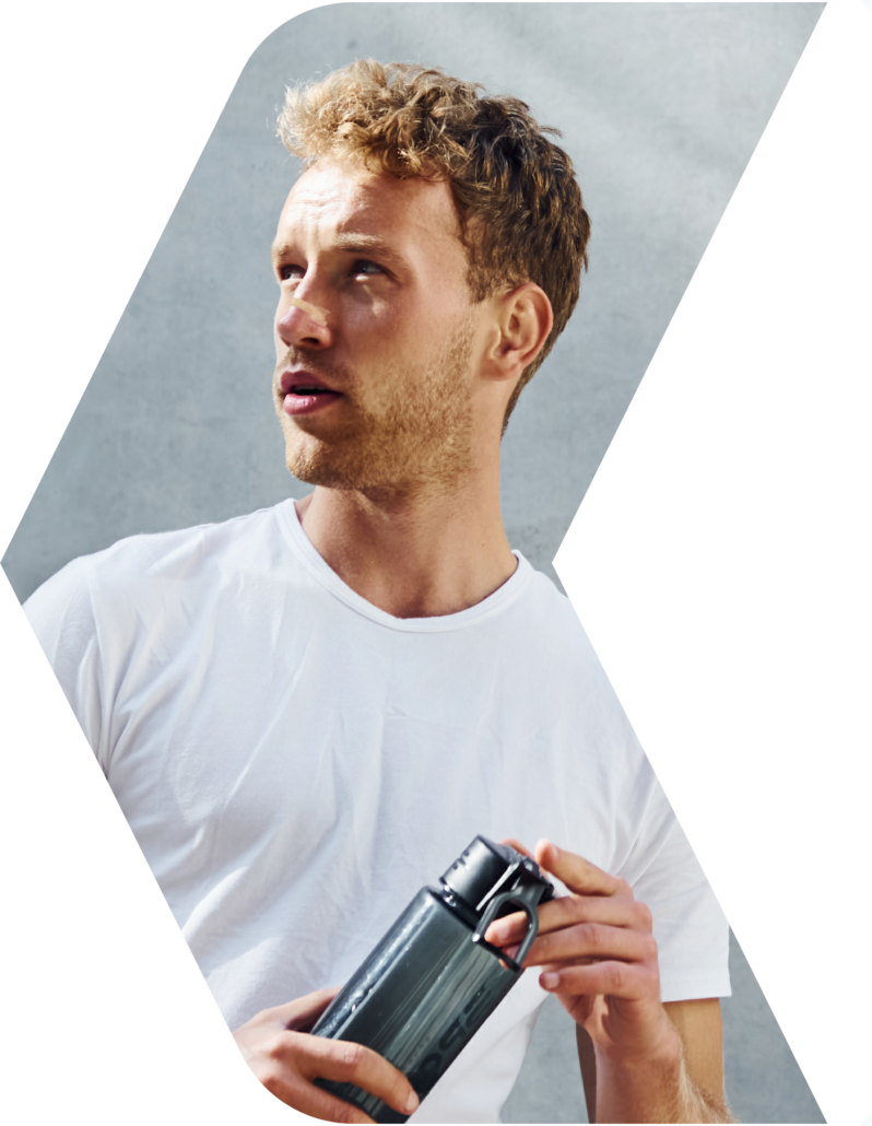 Dr.Breathe Well - neuspleister sport man pijl